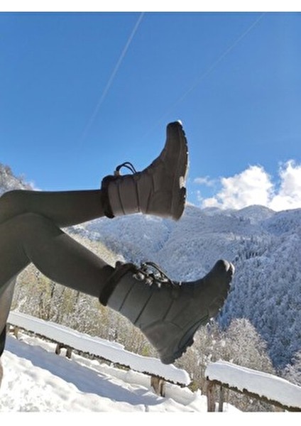 Kar Botu Unisex - Kar 11 - Siyah-Gritaban