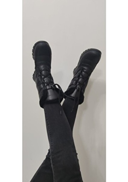 Kar Botu Unisex - Kar 11 - Siyah-Gritaban