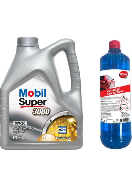 Super 3000 0W20 Motor Yağı 4L ÜT:2024