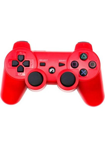 Kablosuz Oyun Kolu Playstation 3 İçin Kırmızı Joystick Şarj Kablosu Dahil fiyatları