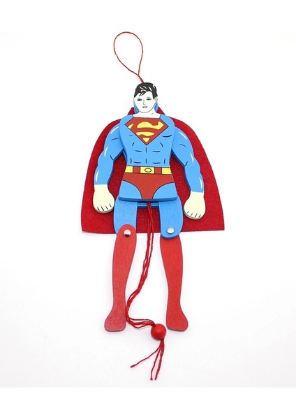 Ahşap Salanan Süperman Figürü ALK1194 fiyatları