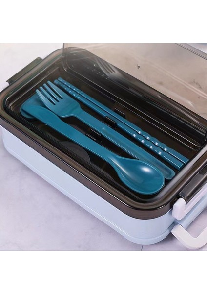 2 Katman Öğle Yemeği Kutusu Mikrodalgada Beklenebilir Öğle Yemeği Kutusu Öğrenciler Için Bento Kutusu Çocuk Ofis Çalışanları Yeşil (Yurt Dışından) fırsatları