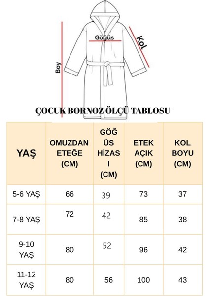 Kapşonlu Hayvan Desenli Çocuk Banyo Deniz Plaj Bornozu %100 Pamuklu
