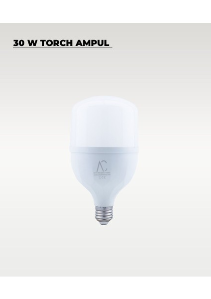 30W Torch Led Ampul 6500K (Beyaz Işık) 10 Adet indirimleri