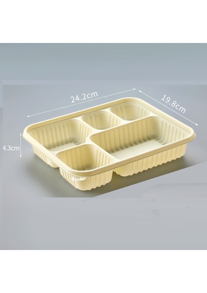 Tek Kullanımlık Öğle Yemeği Kutusu Izgara Kutusu Bento Ticari Paketleme Ambalaj Kutusu Gıda Çevre Dostu Friendly Bozunabilir Kase C (Yurt Dışından) fiyatları