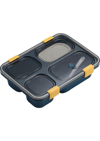 Yetişkin Çocuklar Için Bölme Taşınabilir Bento Kutusu ile Öğle Yemeği Kutusu Mikrodalga Güvenli Çocuklar Okul Salata Kutuları Gıda Konteyneri C (Yurt Dışından)