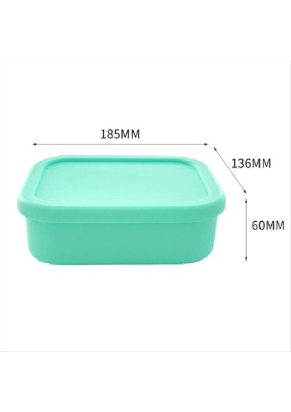 Silikon Öğle Yemeği Kutusu Gıda Sınıfı Cadih Mikrodalga Isıtma 3 Bölümlü Öğle Yemeği Bento Box Offi (Yurt Dışından) modelleri