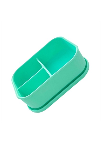 Silikon Öğle Yemeği Kutusu Gıda Sınıfı Cadih Mikrodalga Isıtma 3 Bölümlü Öğle Yemeği Bento Box Offi (Yurt Dışından) fırsatları