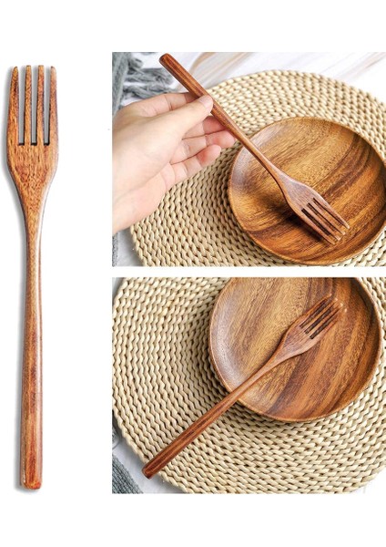 15 Adet Ahşap Kaşık Çatal Bıçak Çatal Bıçak Takımı Ahşap Yemek Gereçleri Seti Mutfak Ahşap Sofra Sofra Takımları Çatal Bıçak Takımı Seti (Yurt Dışından) indirimleri
