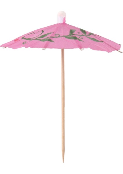 144PCS Renk Çiçek Kağıdı Küçük Şemsiye Işareti Meyve Işareti Kokteyl Tabelası Çubuğu Meyve Tabağı Içecek Dekorasyon (Yurt Dışından)