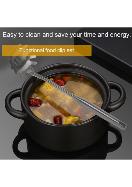 2 Adet Paslanmaz Çelik Spagetti Sunucusu Seti, Paslanmaz Çelik Spagetti Makarna Maşa, Makarna Kaşık Sunucusu Çatal (Yurt Dışından) fırsatları