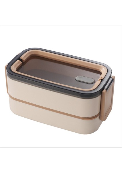 Çift Katmanlı Paslanmaz Çelik Mikrodalgadan Çekilebilir Bento Kutusu Sızdırmaz Öğle Yemeği Kutusu Kampı Yalıtılmış Torba ile Taşınabilir Bento Kutusu (Yurt Dışından)