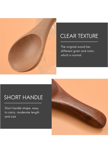 20 Adet Küçük Ahşap Kaşıklar Mini Çeşniler Şeker Baharat Tuz Bal Çay Kaşığı Kahve Çayı Reçel Hardal Dondurma Ahşap Kaşıklar (Yurt Dışından) indirimleri