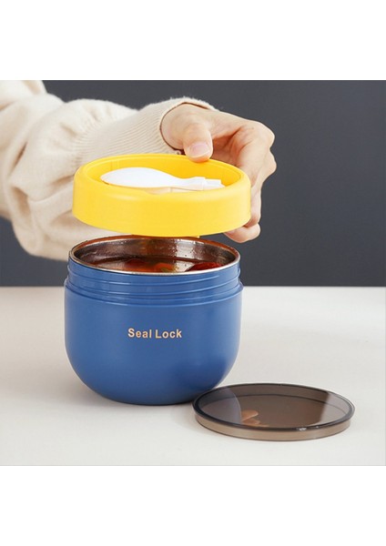 Çorba Sup Çorba- Konteyner Termal Gıda Yalıtımlı Tumbler Kapaklı Çorba Şişesi Taşınabilir Yulaf Ezmesi Tutucu Öğle Yemeği Kutusu A (Yurt Dışından) fiyatları