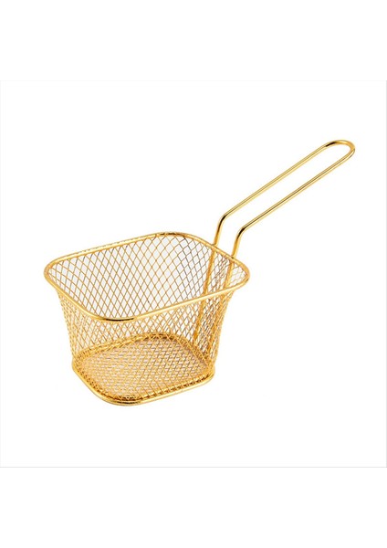 Kızartma Sepeti Mini Patates Kızartması Kızartma Sepeti Kare Yağ Filtresi Kızartma Sepeti Atıştırmalık Sofra Sepeti Büyük (Yurt Dışından) indirimleri