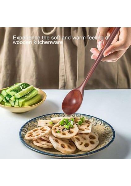 El Yapımı Jujube Ağacı Ahşap Kore Yemekleri Kombinasyonları Gereç, 5 Set Kaşık ve Çubuk (Yurt Dışından) indirimleri