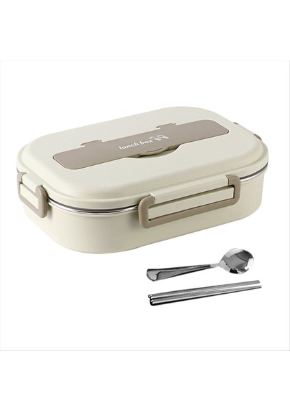 Taşınabilir Öğle Yemeği Kutusu Yalıtımlı Öğle Yemeği Ofis Çalışanı Öğrencileri Paslanmaz Çelik Mühürlü Bento Kutusu Mikrodalga Isıtma (Yurt Dışından)