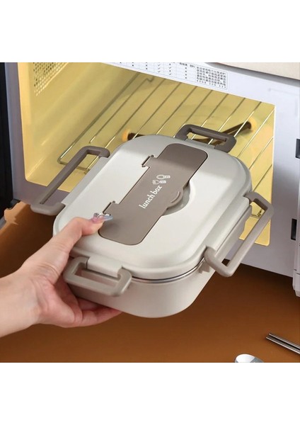 Taşınabilir Öğle Yemeği Kutusu Yalıtımlı Öğle Yemeği Ofis Çalışanı Öğrencileri Paslanmaz Çelik Mühürlü Bento Kutusu Mikrodalga Isıtma (Yurt Dışından) fırsatları