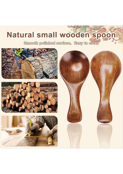 9 Adet Küçük Ahşap Kaşıklar, Kavanozlar Için 3.2 Inç Küçük Ahşap Kaşık, Dondurma Bal Servis Için Kahverengi Mini Ahşap Çay Kaşığı (Yurt Dışından) indirimleri