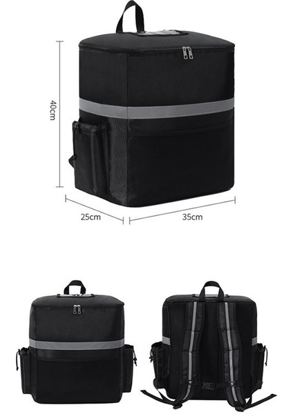 Gıda Dağıtım Sırt Çantası Pizza Teslim Torbası Bisiklet Teslimat Için Yalıtım Torbası Taşıma Sıcak/soğuk Için Yiyecek Teslim Çantası (Yurt Dışından) modelleri