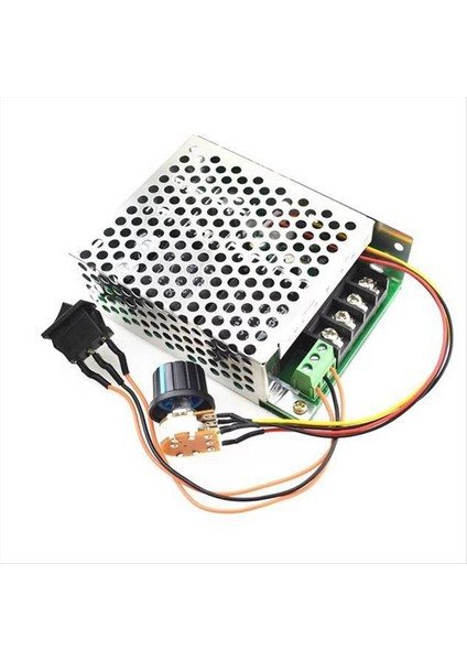 Pwm Dc Motor Hız Regülatör Denetleyicisi 12V24V36V48V Motor Ileri ve Ters Anahtar ve Ters Anahtar 40A 40A (Yurt Dışından)