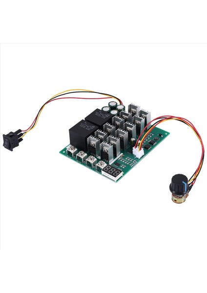 Dc 10-55V 12V 24V 36V 48V 55V 100A Motor Hız Kontrolörü Pwm Hho Rc LED Ekranlı Ters Kontrol Anahtarı (Yurt Dışından)