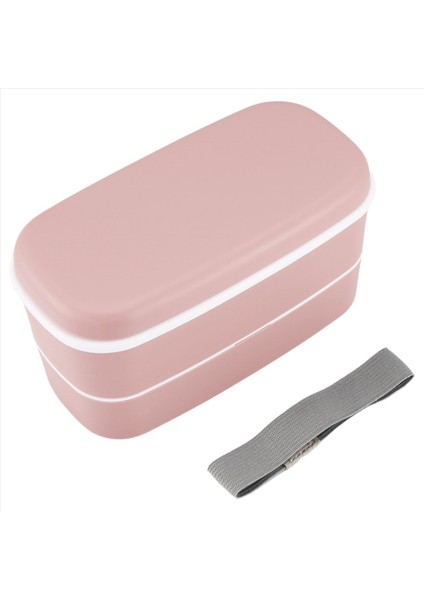 Mikrodalgada 2 Katmanlı Öğle Yemeği Kutusu Sızdırılmamış Bento Kutusu Yalıtımlı Gıda Konteyneri Öğle Yemeği Kutusu Pembe (Yurt Dışından) modelleri