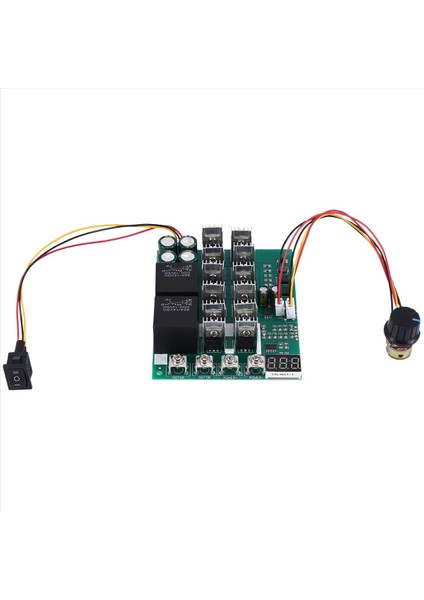 Dc 10-55V 12V 24V 36V 48V 55V 100A Motor Hız Kontrolörü Pwm Hho Rc LED Ekranlı Ters Kontrol Anahtarı (Yurt Dışından) fiyatları