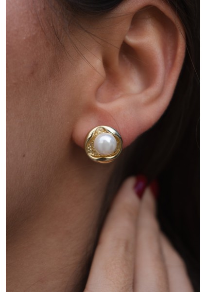 Inci Taşlı Minimal Çelik Küpe fırsatları