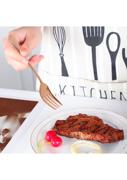 6 Parçalı Servis Stepware Silverware Seti, Servis Edens Seti, Kek Sunucusu, Yuvalı Servis Kaşık Gül Altın (Yurt Dışından) modelleri
