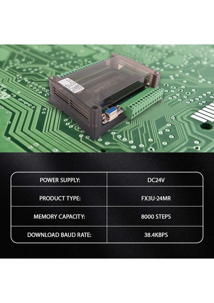 Plc Endüstriyel Kontrol Kurulu FX3U-24MR Hızlı Ev Plc Endüstriyel Kontrol Kurulu Plc Kontrolör Programlanabilir (Yurt Dışından) fiyatları
