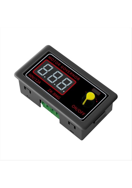 Pwm Dc Motor Hız Kontrolörü Motor Fan Denetleyicisi Ekran Motor Denetleyicisi 9-60V /12A /500W (Yurt Dışından)