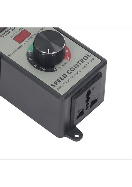 Ac Motor Hız Kontrolör Açısı Öğütücü Fan Değişken Hız Denetleyicisi 10A Universal Avrupa Fişi AC220 Ila 240V 4000W (Yurt Dışından) fırsatları