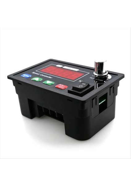 DC10-55V 40A Motor Hız Denetleyicisi Dijital Ekran Hız Ayarlanabilir Pwm Ters Rotasyon Takometresi (Yurt Dışından)