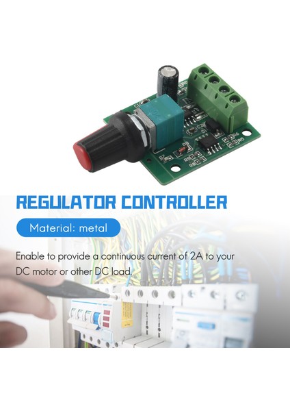 Dc 1.8V 3V 5V 6V 12V 2A Motor Hız Kontrolör Denetleyicisi 30W Pwm 1803B K7 (Yurt Dışından) indirimleri