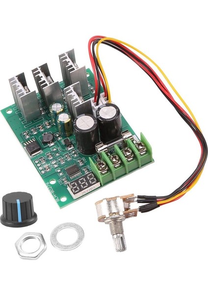 Dc 6-60V 30A Ayarlanabilir LED Dijital Motor Hız Regülatörü Pwm Dc Motor Hız Kontrolörü 12V 24V 36V 48V (Yurt Dışından) fiyatları