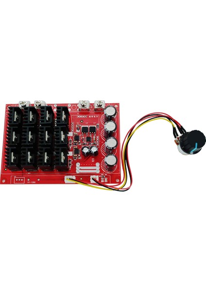 Motor Denetleyici, Pwm Dc Motor Hız Denetleyicisi 10-50V 60A Güçlü Hho Rc Sürücüsü Pwm Denetleyici Modülü (Yurt Dışından)
