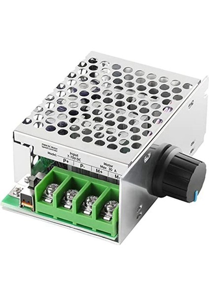 Dc Motor Hız Denetleyicisi Pwm Denetleyicisi, 7-70V 30A Ayarlanabilir Pwm Motor Hız Regülatörü 12V 24V 36V 48V (Yurt Dışından)