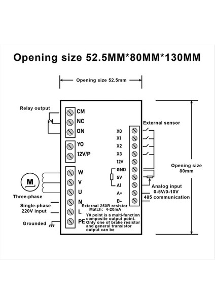 1500W Hız Regülatörü Mcu T13-1500W-12-H Tek Fazlı Giriş 220V Üç Fazlı Giriş 220V Motor Denetleyicisi (Yurt Dışından) indirimleri