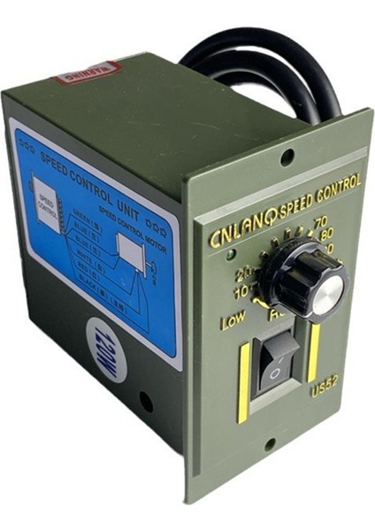 400W Motor Hız Denetleyicisi AC220V Regülatör Kontrol Cihazı Gösterge Işık Korotasyonu ve Ters Ayarlanabilir (Yurt Dışından) modelleri