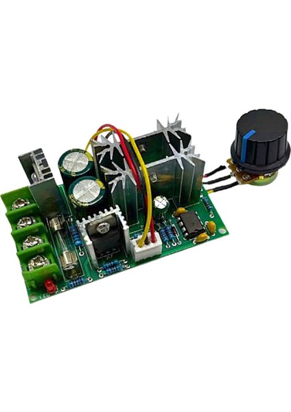 Dc Motor Hız Denetleyicisi Adımsız Hız Regülasyonu Darbe Genişliği Pwm Kontrolör Dc 12V 24V 36V 48V 20A 1200W (Yurt Dışından) indirimleri
