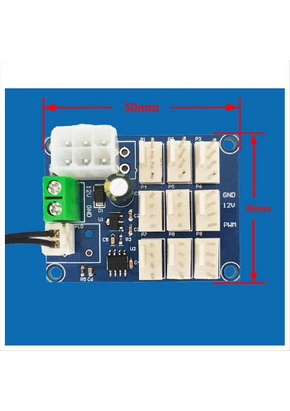 Pwm Hız Denetleyicisi 12V Sıcaklık Ölçüm Kontrolü Ntc Kontrol Bilgisayar Kılıfı Fan Çok Devreli Hız Denetleyicisi (Yurt Dışından) modelleri