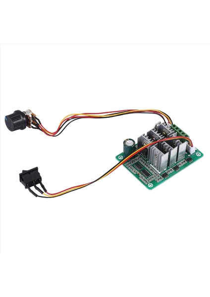 Bldc Üç Fazlı Fırçasız Sensörsüz Motor Kontrolör BL01 15A Şiddet Fan Modülasyonu DC5V6V9V12V36V Ileri ve Ters (Yurt Dışından)