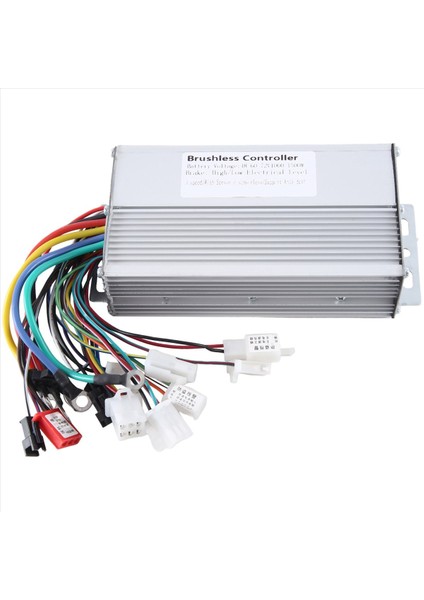 48V 60V 64V 72V 1000W 1500W Elektrikli Kontrolör 12 Tüp Çift Mod E-Bisiklet Fırçasız Kontrolör Hız Motoru (Yurt Dışından)