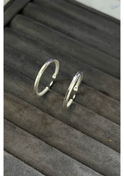 Gümüş Iç Çap 2 cm Ajda Model Halka Küpe modelleri