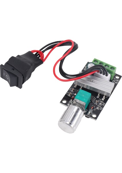 6V 12V 24V 3A Pwm Dc Motor Hız Kontrolörü Ileri Ters Anahtar Kontrolü 1203B (Yurt Dışından)
