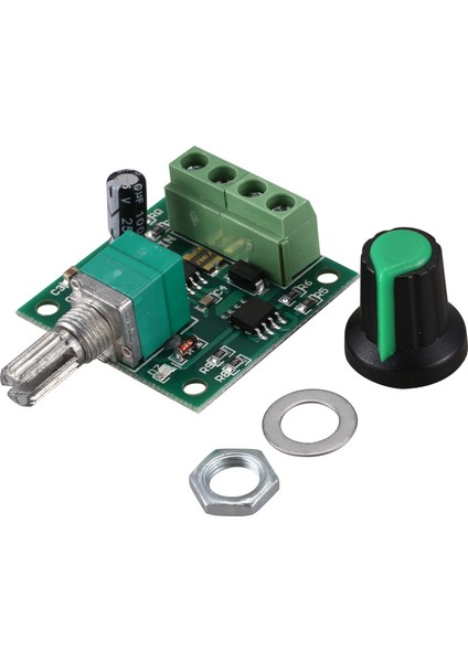 Voltaj Dc 1.8V 3V 5V 6V 12V 2A Motor Hız Kontrolörü Pwm Ayarlanabilir Anahtar (Yurt Dışından)