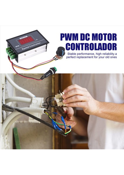Pwm Dc Dijital Ekranlı Motor Hız Kontrolörü 30A Pwm Ayarlanabilir Hız Adımsız Regülatör (Yurt Dışından) fırsatları