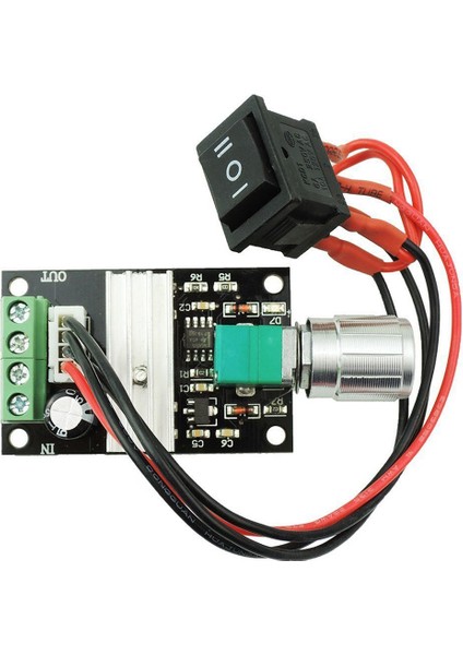 6V 12V 24V 28V 3A 80W Dc Motor Hız Kontrolörü (Pwm) Hız Ayarlanabilir Tersinir Anahtar 1203BB Dc Motor Sürücü Tersine (Yurt Dışından)