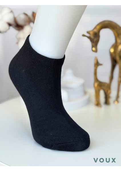 Pamuklu Çok Renkli Kadın Sneaker Çorap 12 'li fiyatları